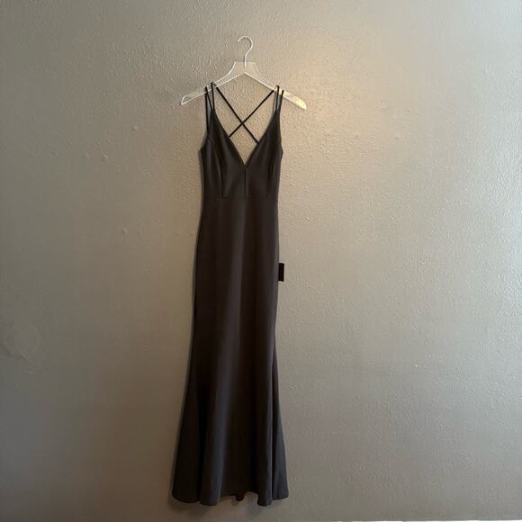 Lulus NWT All This Allure Backless Dress Size M - Picture 2 of 9